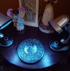 This is a antique myan calenders